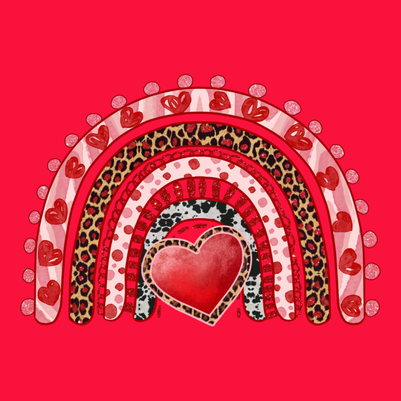 Valentines Day Rainbow With Heart Classic Tee by RanaPortraitStore | Teevron