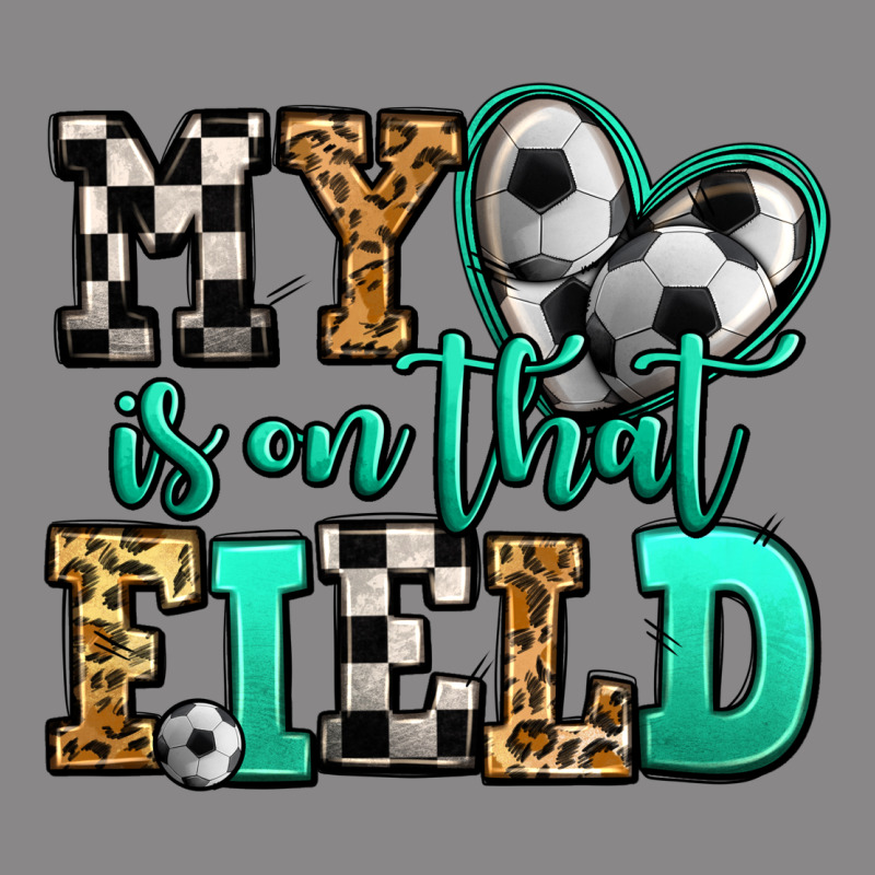My Heart Is On That Field Soccer Vintage Tee by Jasminsmagicworld | Teevron
