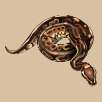 Royal Ball Python Illustrations Heavyweight Hoodie | Teevron
