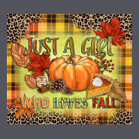 Just A Girl Who Loves Fall Vintage Hoodie | Teevron