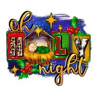 oh holy night with baby jesus for christmas | Teevron