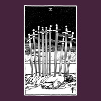 Ten Of Swords   X Of Swords   Tarot Card   Major Arcana   Fortune Tell Long Sleeve Tee | Teevron