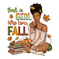 Just a girl who loves Fall afro woman | Teevron