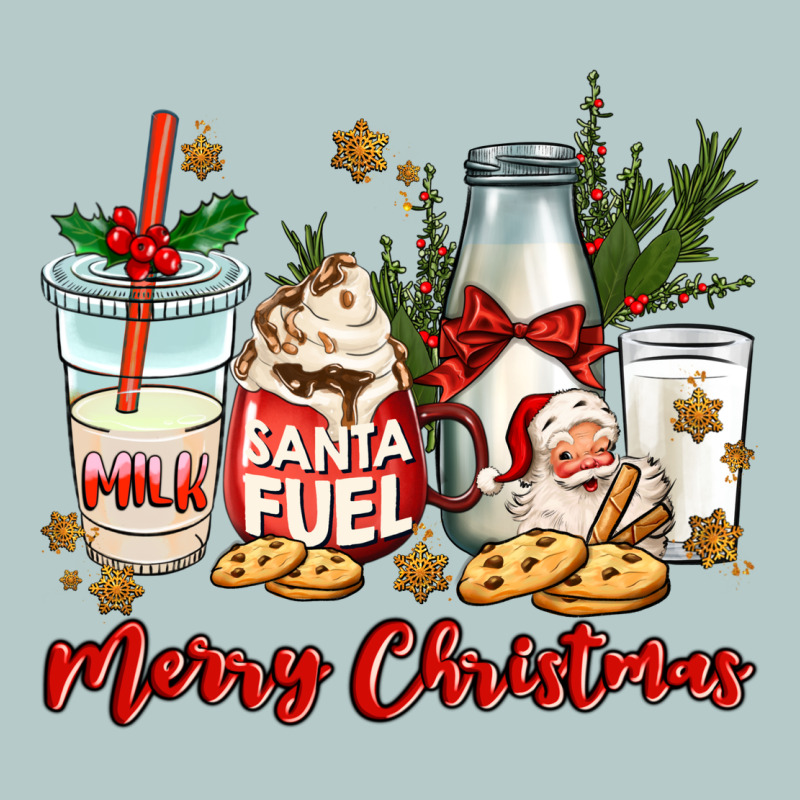Santa Fuel Merry Christmas Heavy Core Tee by MaliasSmallBusiness | Teevron