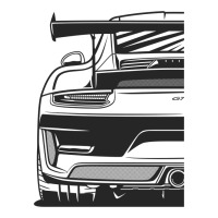 gt3 rs 991.2 fragment rear | Teevron