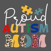 Proud Autism Mom Leopard Pattern Design Autism Awa Zipper Hoodie | Teevron