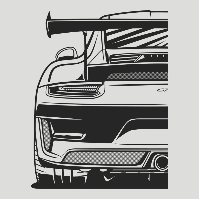 Gt3 Rs 991.2 Fragment Rear Zipper Hoodie by tuanDangUi | Teevron