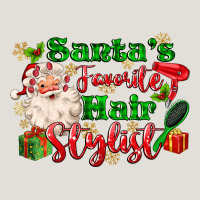 Santas Favorite Hair Stylist Heavy Core Tee | Teevron