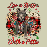 Christmas Life Is Better With A Pittie Heavy Core Tee | Teevron