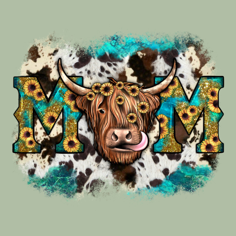 Highland Cow Mom Urban Heavy Tee by JahusDesignShop | Teevron