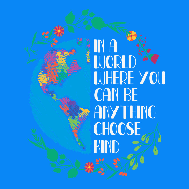 Autism Awareness Kindness Puzzle Earth Zipper Hoodie by CowhideDigitalArt | Teevron