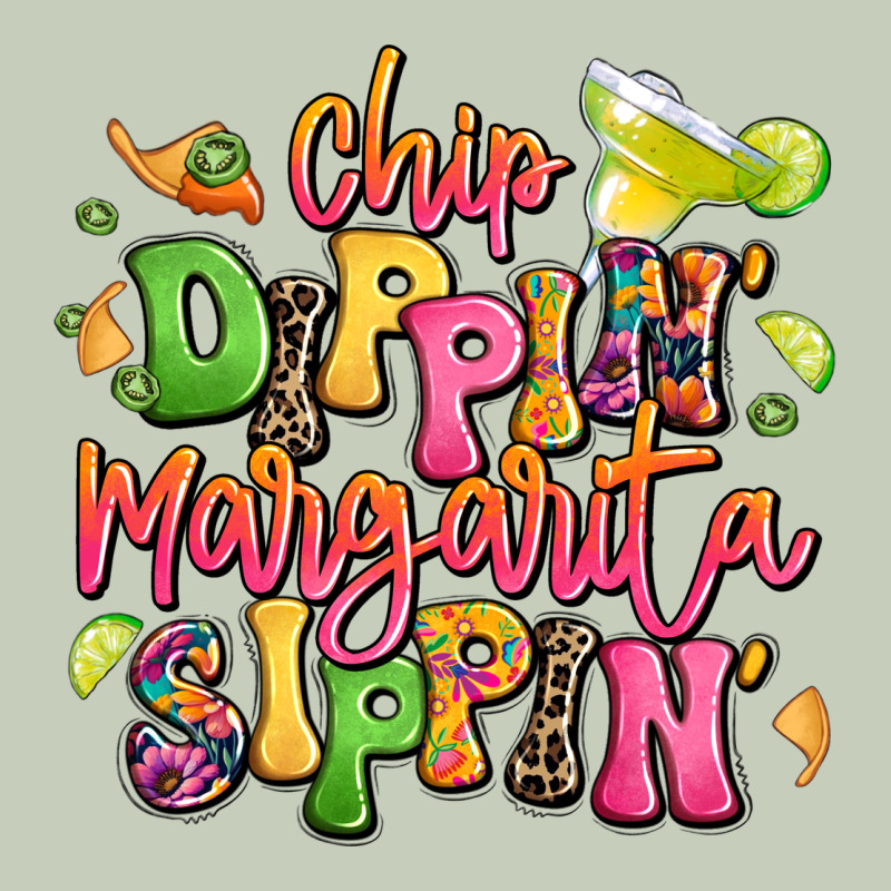 Chip Dippin' Margarita Sippin' Ladies Tee by LillyAllenDesigns | Teevron
