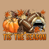 Tis' The Season Football And Light Yellow Helmet Vintage Tee | Teevron