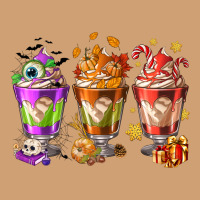 Hallothanksmas Coffee Cups Vintage Tee | Teevron