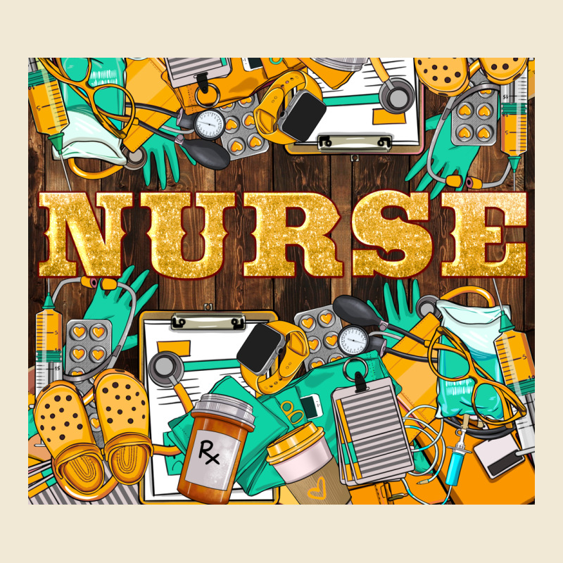 Green And Yellow Nurse Premium Tee by LillyAllenDesigns | Teevron