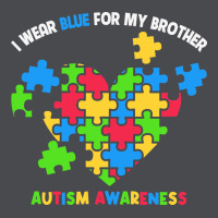 Wear Blue For My Brother Autism Zipper Hoodie | Teevron
