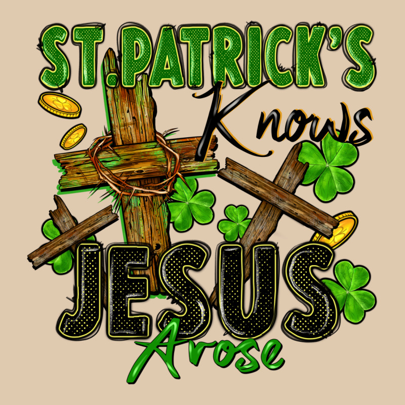 St. Patrick's Knows Jesus Arose Heavyweight Sweatshirt by FaDigitalArtStudio | Teevron