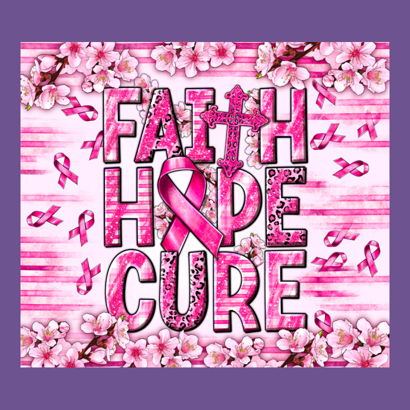 Faith Hope Cure Cancer Vintage Tee by NancyCooperArtShop | Teevron