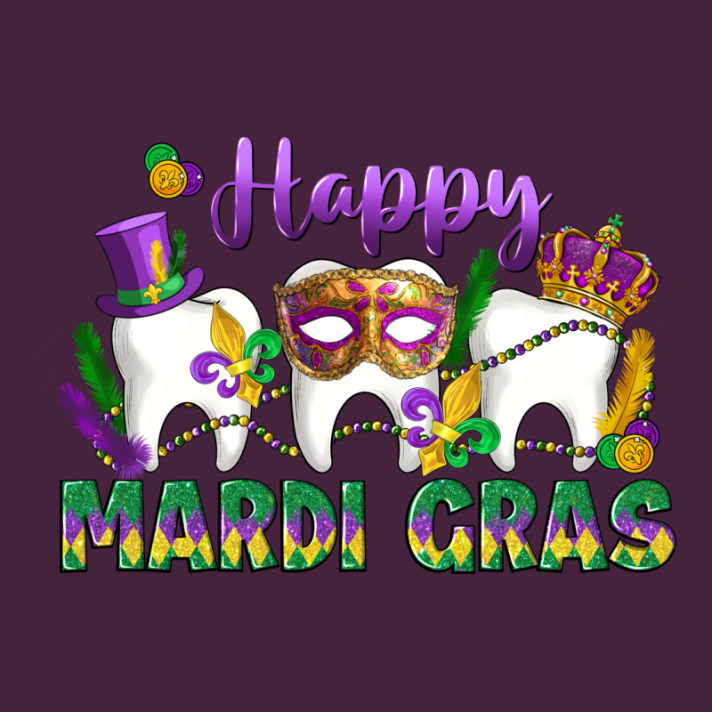Mardi Gras Celebration With Teeth Premium Tee by LillyAllenDesigns | Teevron