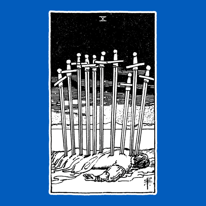 Ten Of Swords   X Of Swords   Tarot Card   Major Arcana   Fortune Tell Urban Hoodie by tuanDangUi | Teevron