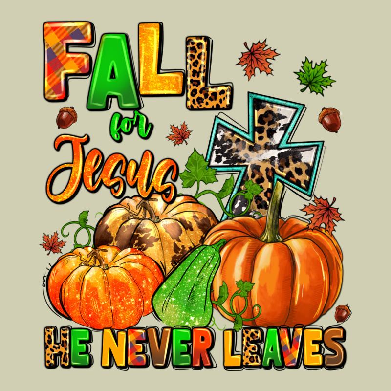 Fall For Jesus He Never Leaves Heavy Core Tee by MaliasSmallBusiness | Teevron