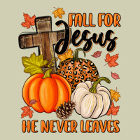 Fall For Jesus He Never Leaves Heavy Core Tee | Teevron