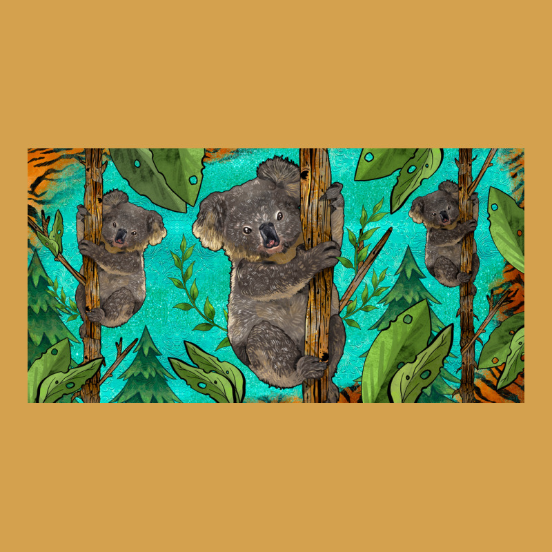 Koala License Plate Urban Hoodie by BarkalooDesign | Teevron