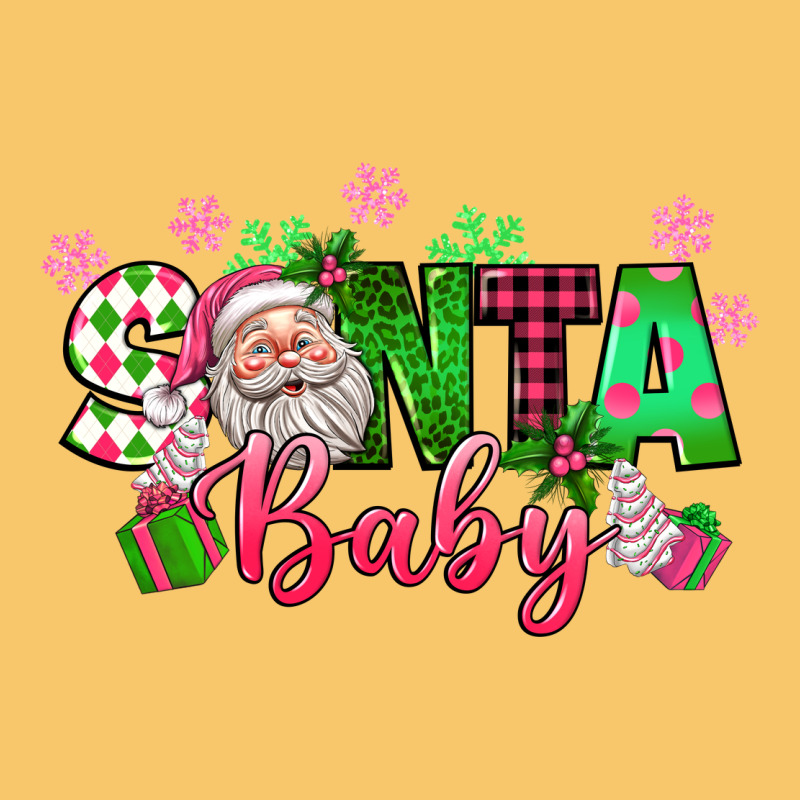 Santa Baby Pink Christmas Vintage Hoodie by texasbilliewilder | Teevron