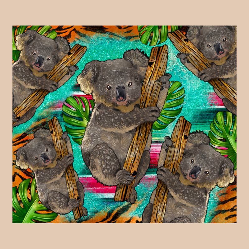 Koala Tumbler Urban Hoodie by BarkalooDesign | Teevron