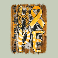 Finding The Cure Starts With Hope Childhood Cancer Awareness  With Bac Long Sleeve Tee | Teevron