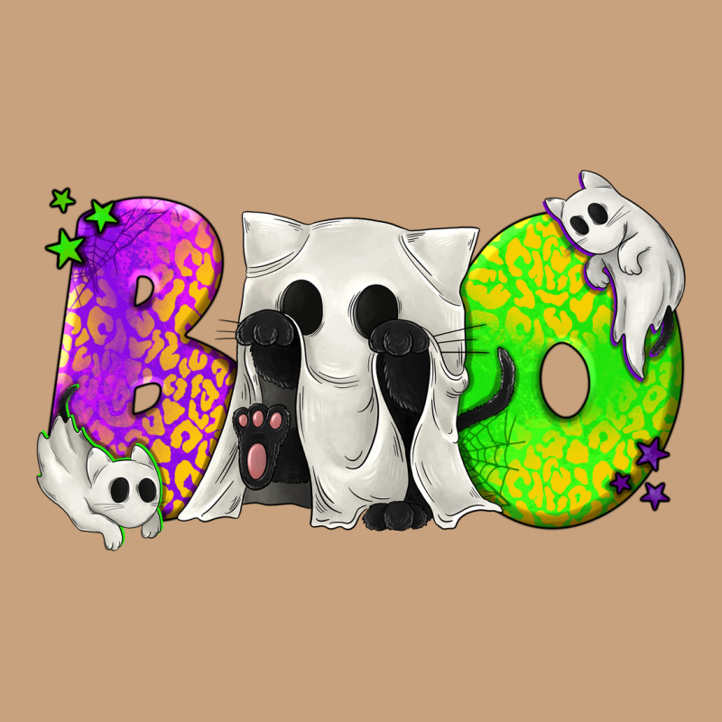 Boo Ghost Cat Vintage Tee by texasbilliewilder | Teevron