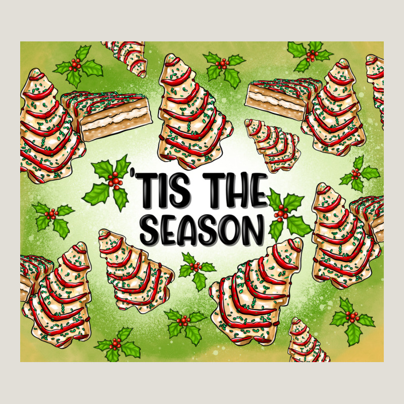 Tis The Season Christmas Tree Cake Heavy Core Tee by MaliasSmallBusiness | Teevron