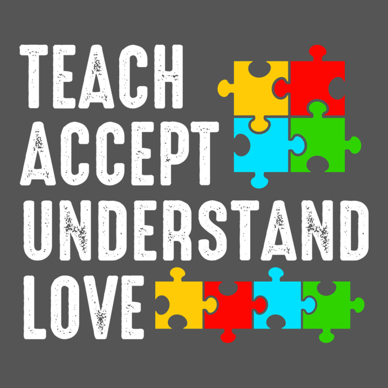 Teach Accept Understand Love Zipper Hoodie by CowhideDigitalArt | Teevron