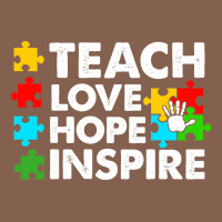Teach Love Hope Inspire Zipper Hoodie | Teevron