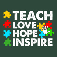 Teach Love Hope Inspire Zipper Hoodie | Teevron