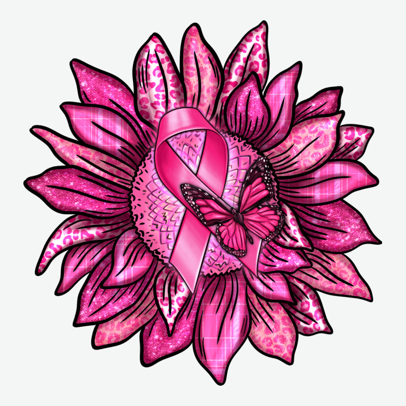 Breast Cancer Sunflower Urban Heavy Tee by texasbilliewilder | Teevron