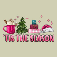 Tis The Season Pink Christmas Heavy Core Tee | Teevron