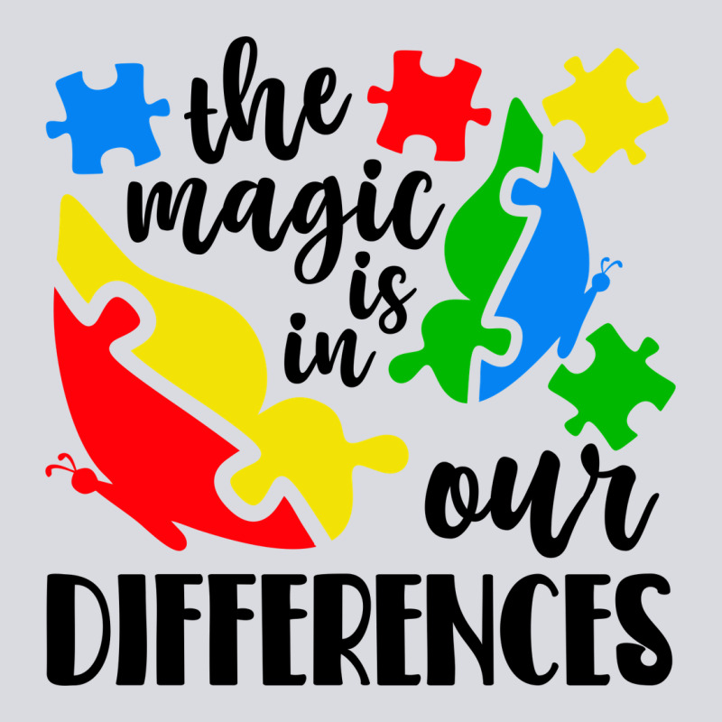 The Magic Is In Our Differences Zipper Hoodie by CowhideDigitalArt | Teevron