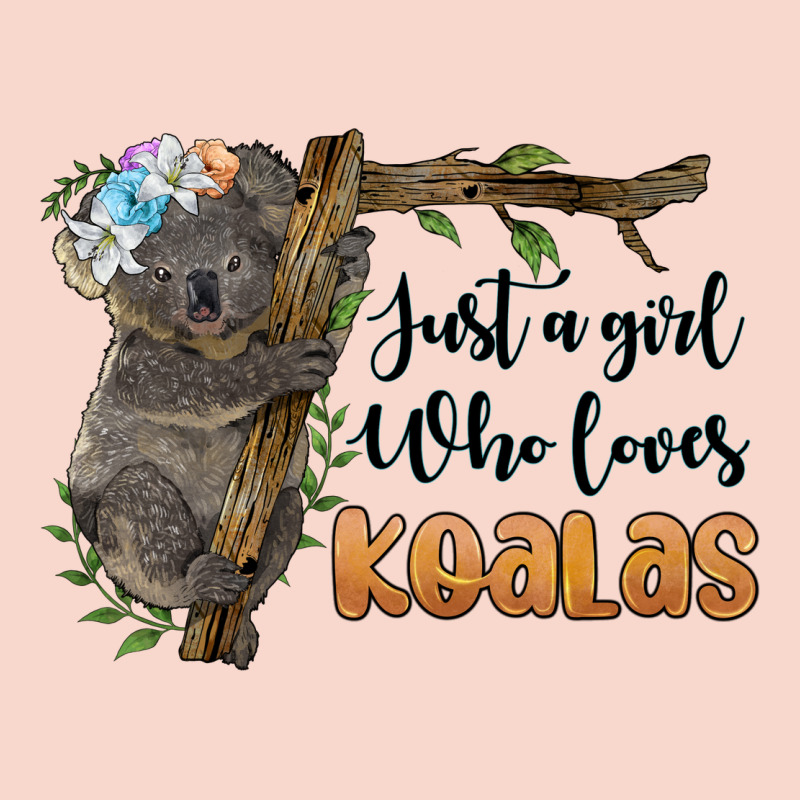 Just A Girl Who Loves Koalas Urban Hoodie by BarkalooDesign | Teevron