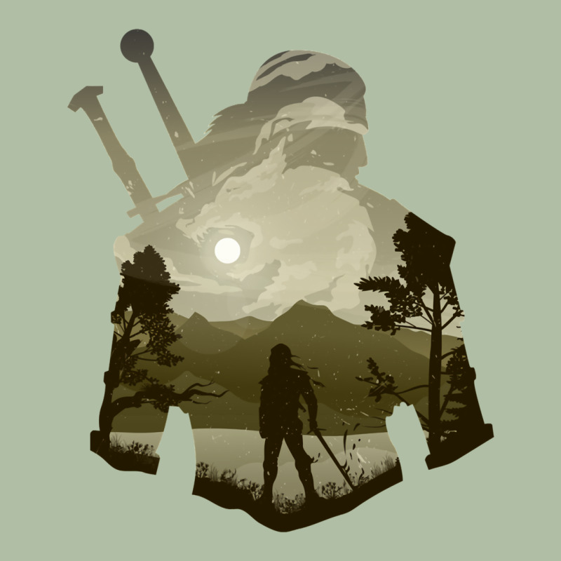 The Witcher Geralt Hero Sword Companion Minima List Illusion Art Urban Heavy Tee by tuanDangUi | Teevron