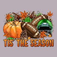 Tis' The Season Football Green Helmet Vintage Tee | Teevron