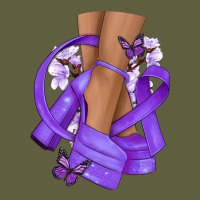 Cancer Diva Purple Ribbon Vintage Tee | Teevron