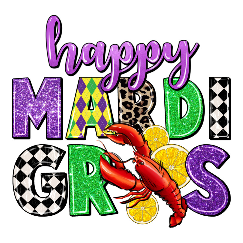 Happy Mardi Gras Long Sleeve Tee by CowGirlArtShop | Teevron