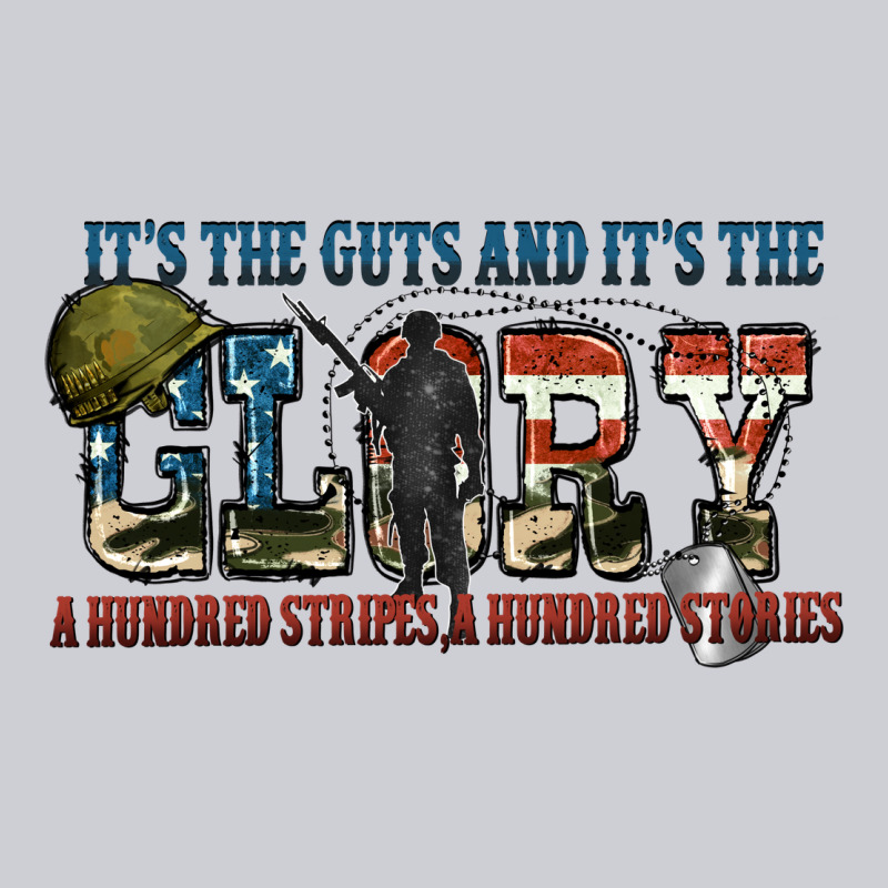 It's The Guts And It's The Glory A Hundred Stripes Heavyweight Sweatshirt by FaDigitalArtStudio | Teevron