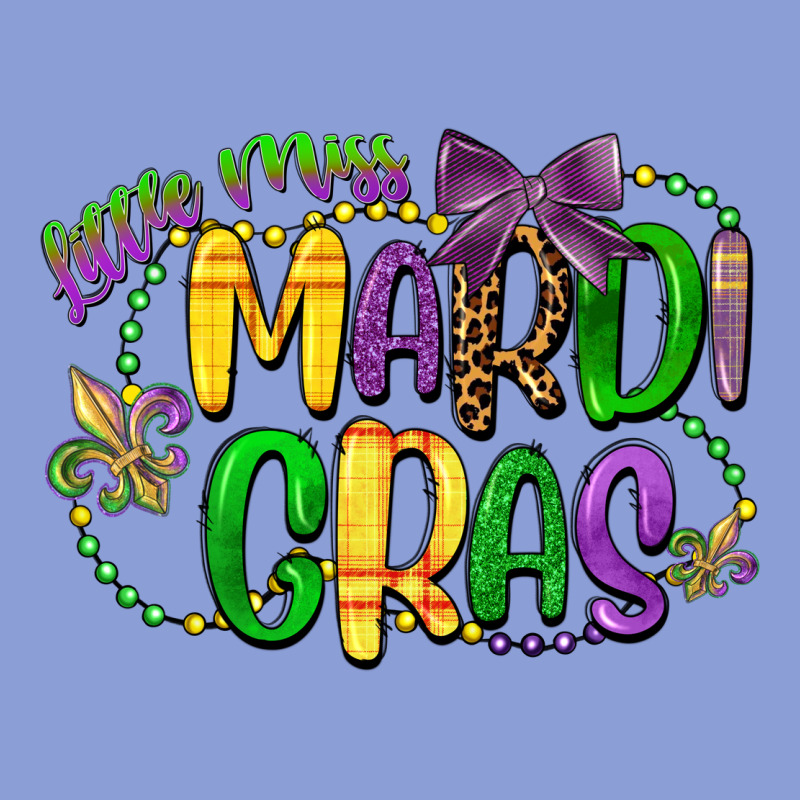 Little Miss Mardi Gras Long Sleeve Tee by CowGirlArtShop | Teevron