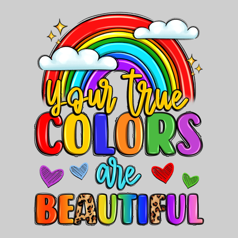 Name Vibrant Positivity Rainbow Art Premium Tee by LillyAllenDesigns | Teevron
