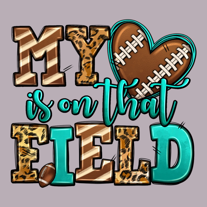 My Heart Is On That Field American Football Vintage Tee by Jasminsmagicworld | Teevron