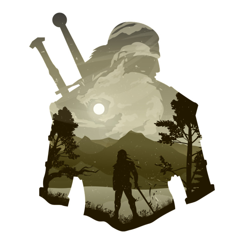 The Witcher Geralt Hero Sword Companion Minima List Illusion Art Premium Tee by tuanDangUi | Teevron