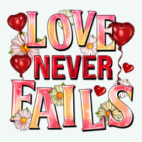 Love Never Fails Premium Hoodie | Teevron