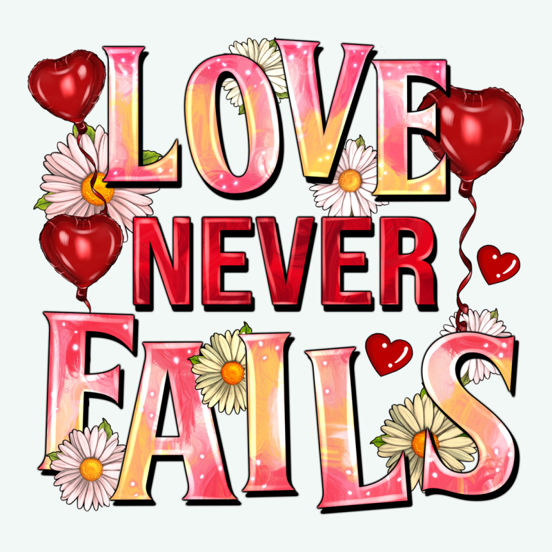 Love Never Fails Premium Hoodie by FaDigitalArtStudio | Teevron